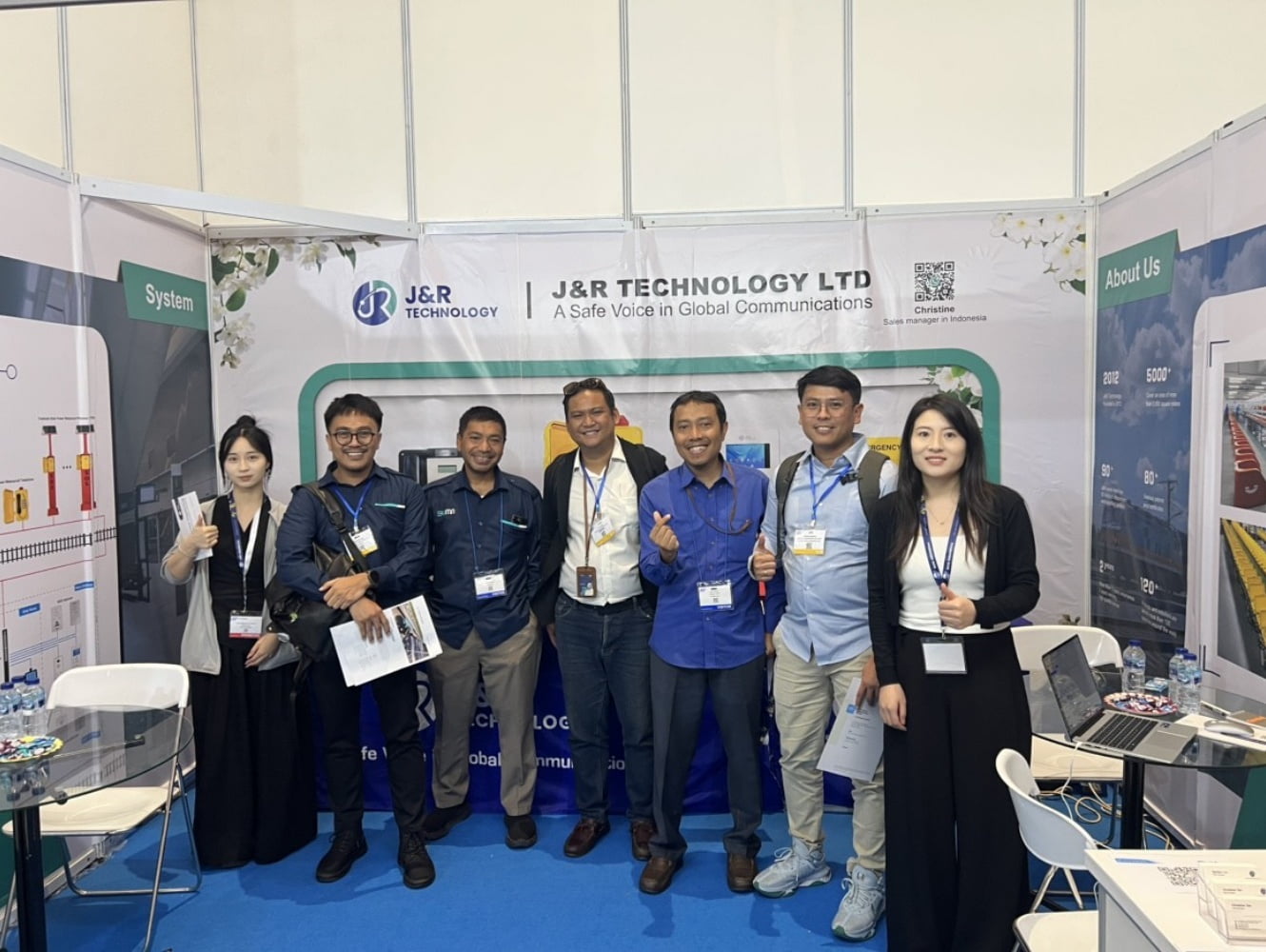 东方骏科在印尼雅加达正式开启轨道交通展 Railwaytech Indonesia 2025！